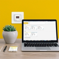 Терморегулятор для теплої підлоги terneo ax Wi-Fi кнопковий